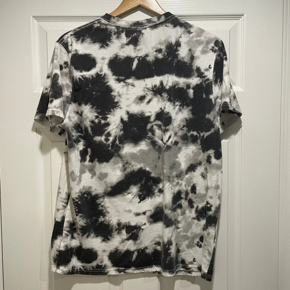 Arizona Cardinals Mens T-Shirt Large Black Tie Dye Cotton Blend NFL Team Apparel - Picture 4 of 8